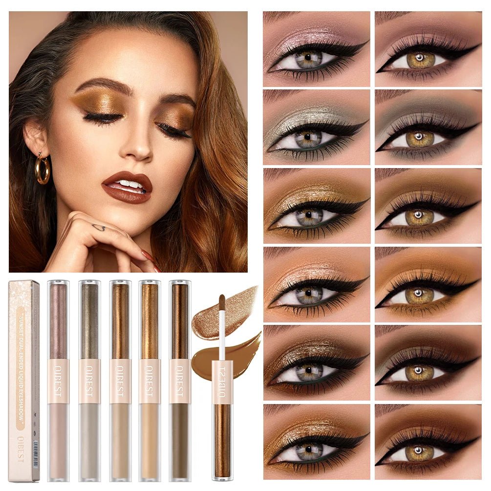 2 en 1 Stick Nacré Mat Fard à Paupières Crème Lisse - deslyshopping