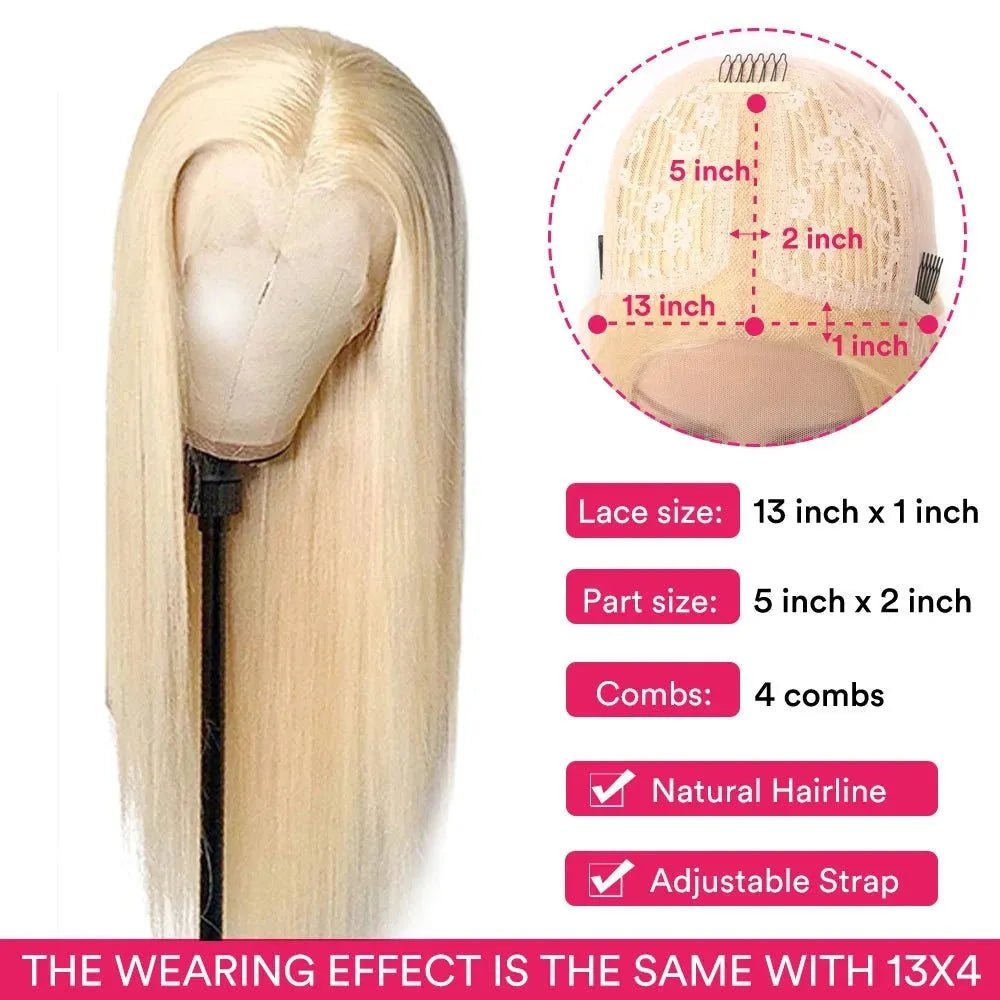 38" 40" 613 Blonde HD Lace Front - deslyshopping