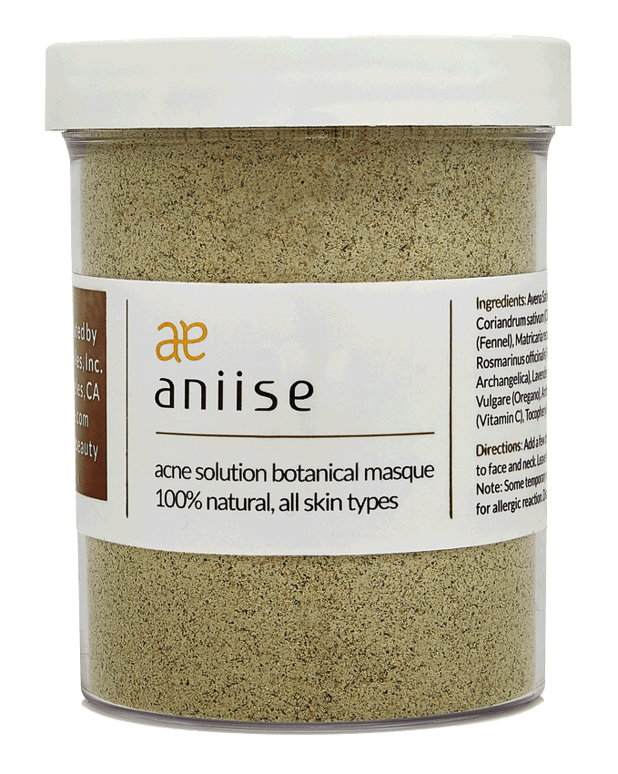 Masque Botanique Anti-Acné 100% Naturel