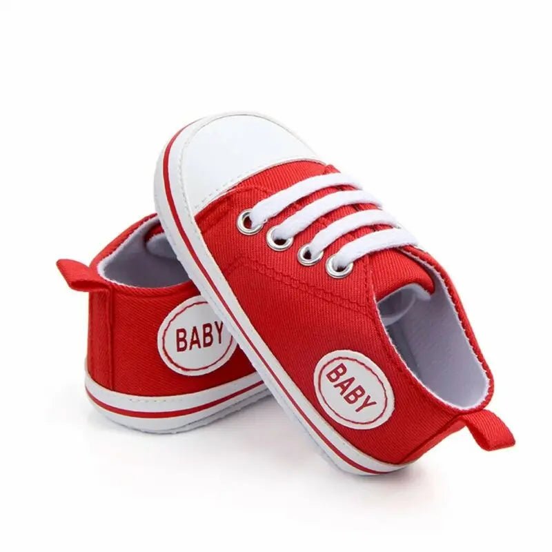 đ¶ Baskets Premiers Pas en Toile BĂ©bĂ© â Semelle Souple - deslyshopping