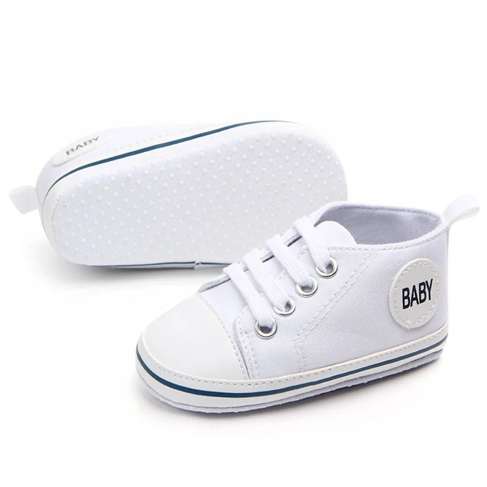 đ¶ Baskets Premiers Pas en Toile BĂ©bĂ© â Semelle Souple - deslyshopping