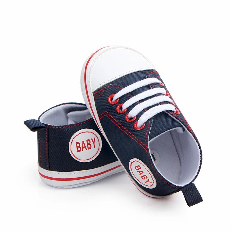 đ¶ Baskets Premiers Pas en Toile BĂ©bĂ© â Semelle Souple - deslyshopping
