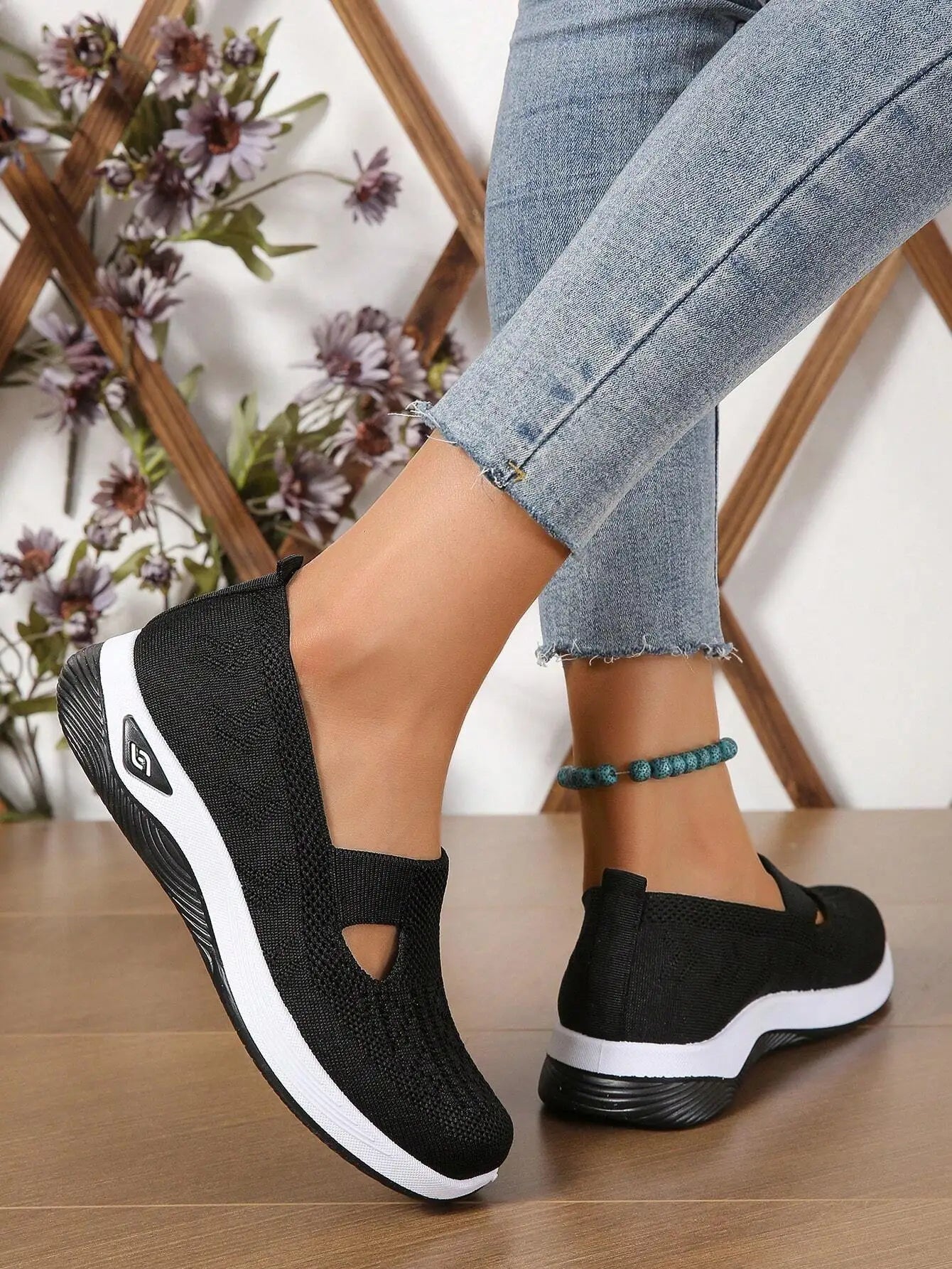 Baskets Respirantes pour Femmes – Légères, À Enfiler - deslyshopping