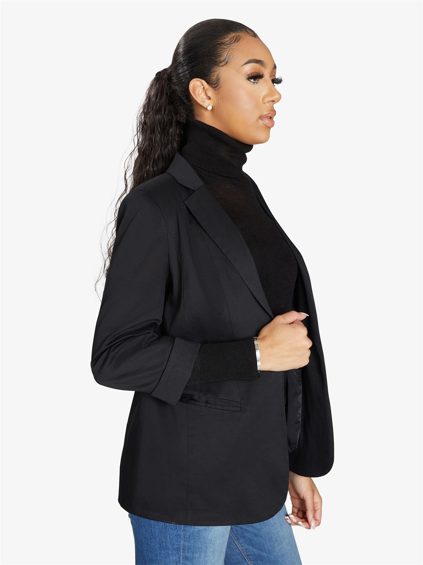 🌸 Blazer Bord à Bord - deslyshopping