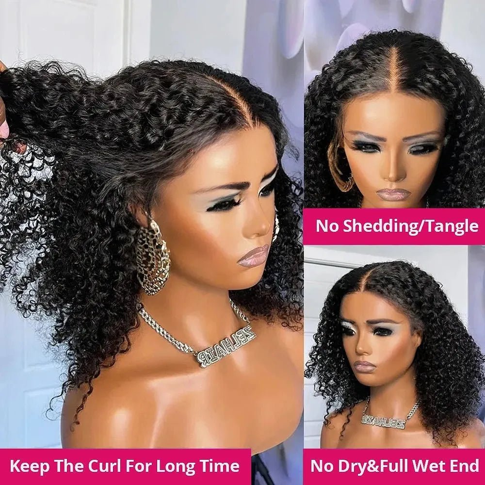 Bob Lace Wig ondulée 13x4 - deslyshopping