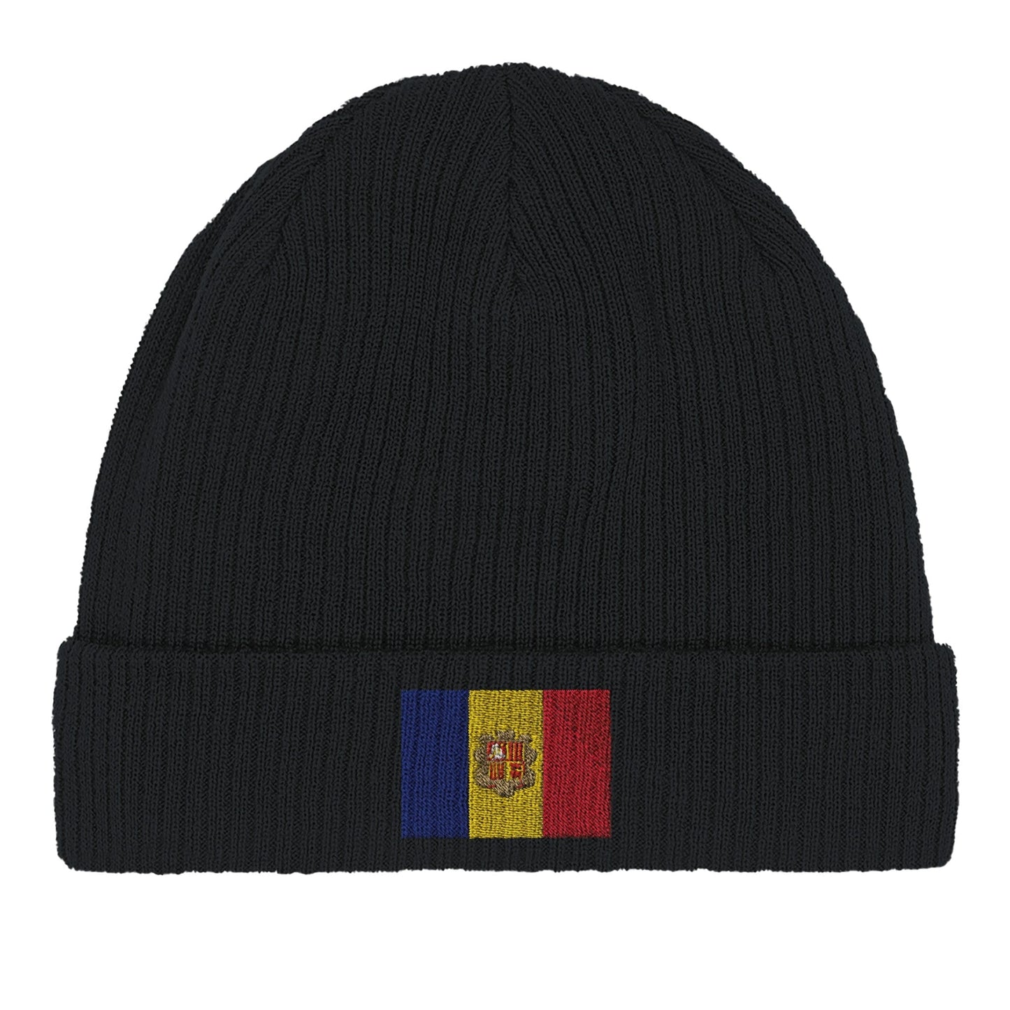 Bonnet en coton Drapeau d'Andorre - deslyshopping