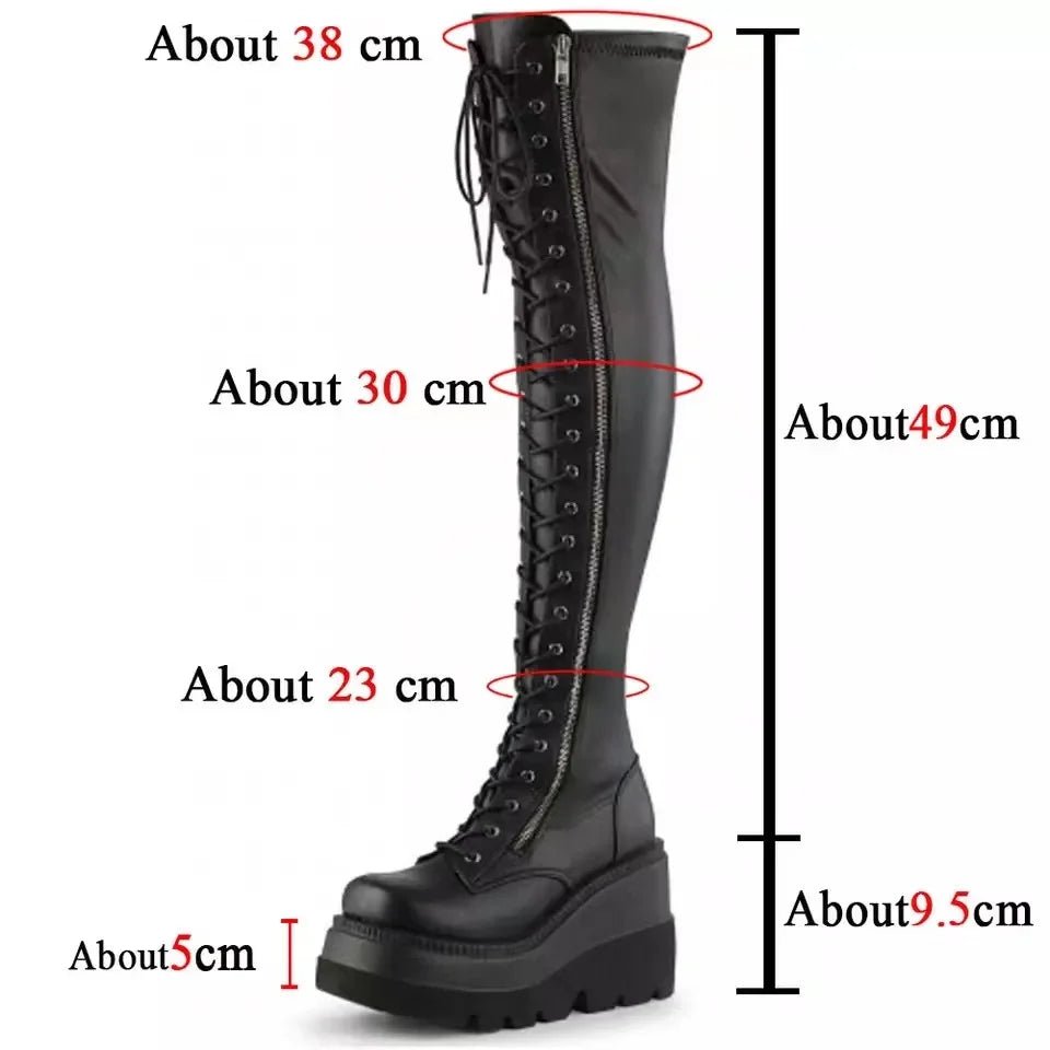 Bottes à Semelles Compensées & Bottes de Moto 🖤 - deslyshopping