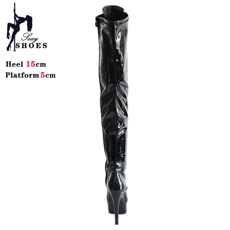 đ„ Bottes Cuissarde avec Fermeture Ăclair LatĂ©rale - deslyshopping