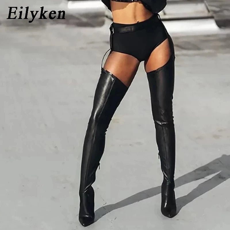 bottes sexy à boucle - deslyshopping