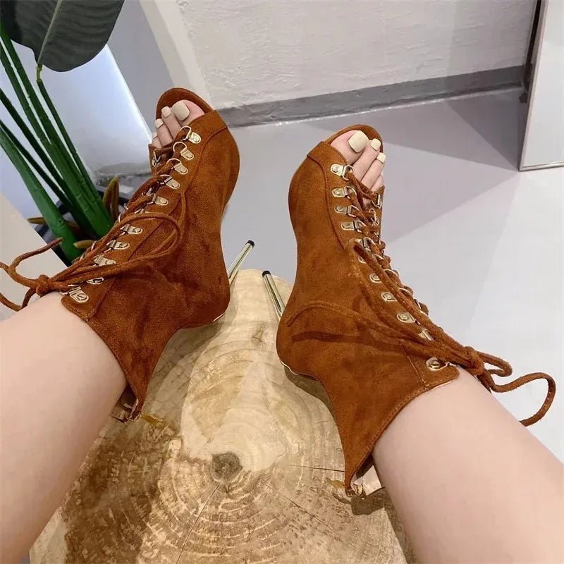 bottes sexy à rivets - deslyshopping