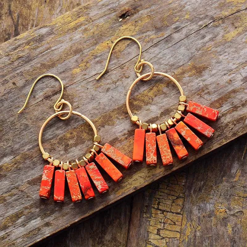 Boucles d'oreilles Chakra - deslyshopping