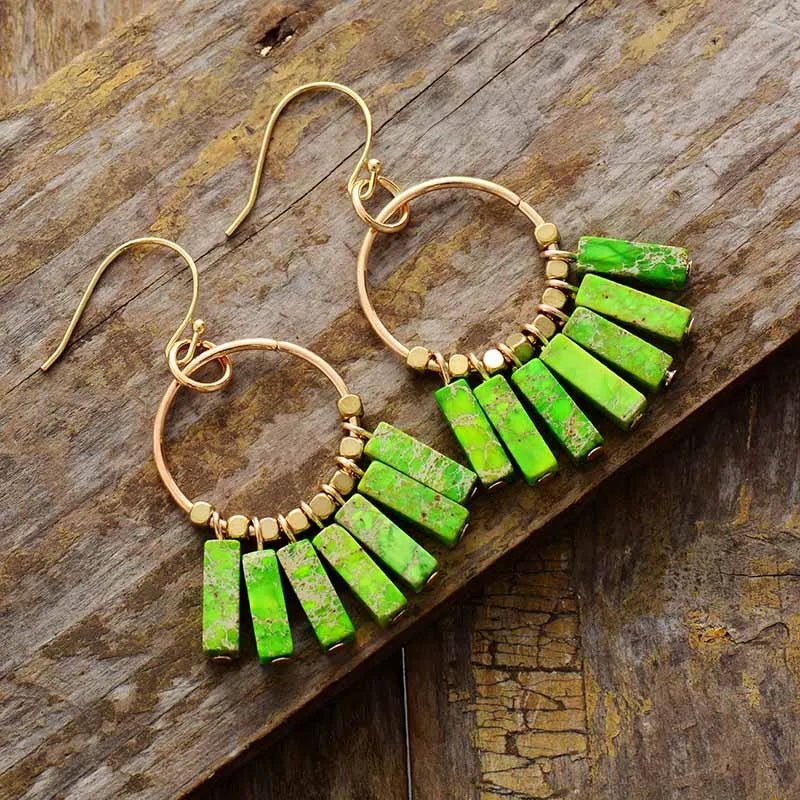 Boucles d'oreilles Chakra - deslyshopping