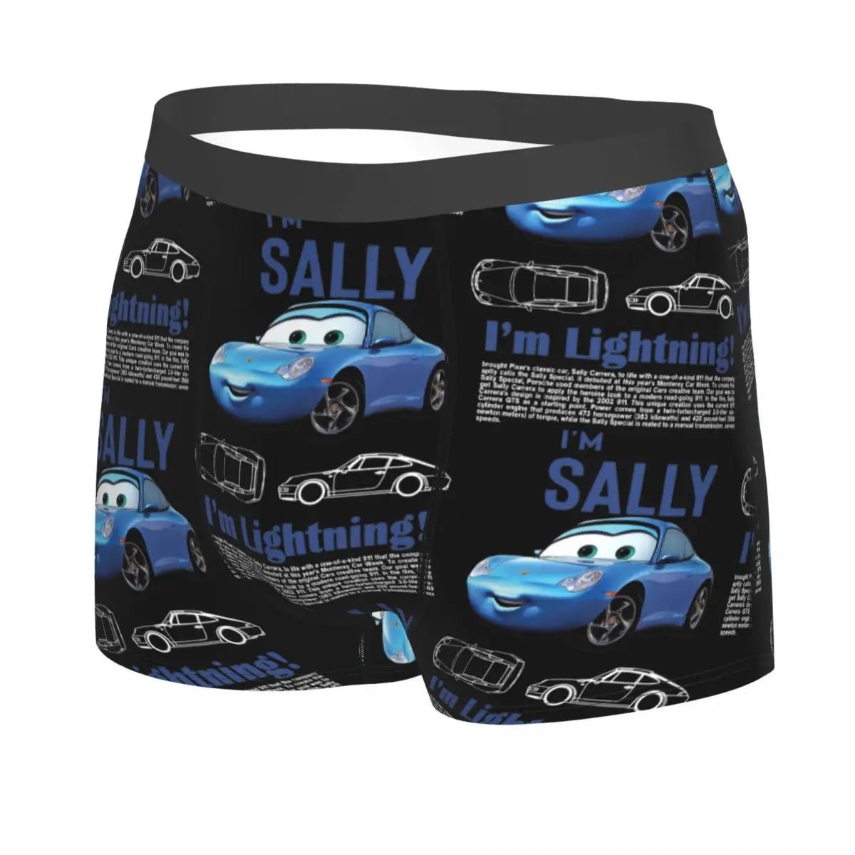 🩲 Boxer Drôle "Sally I'm Lightning" Cars - deslyshopping
