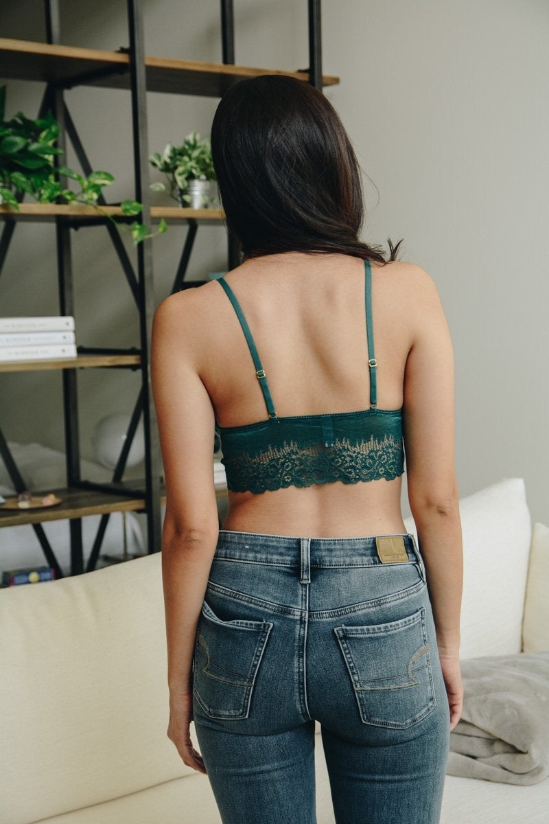 Bralette en dentelle découpée - deslyshopping