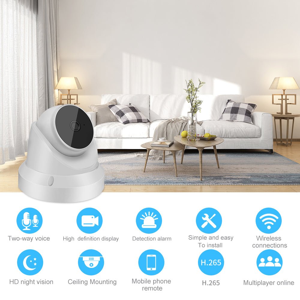 Caméra IP WiFi Baby Monitor - deslyshopping