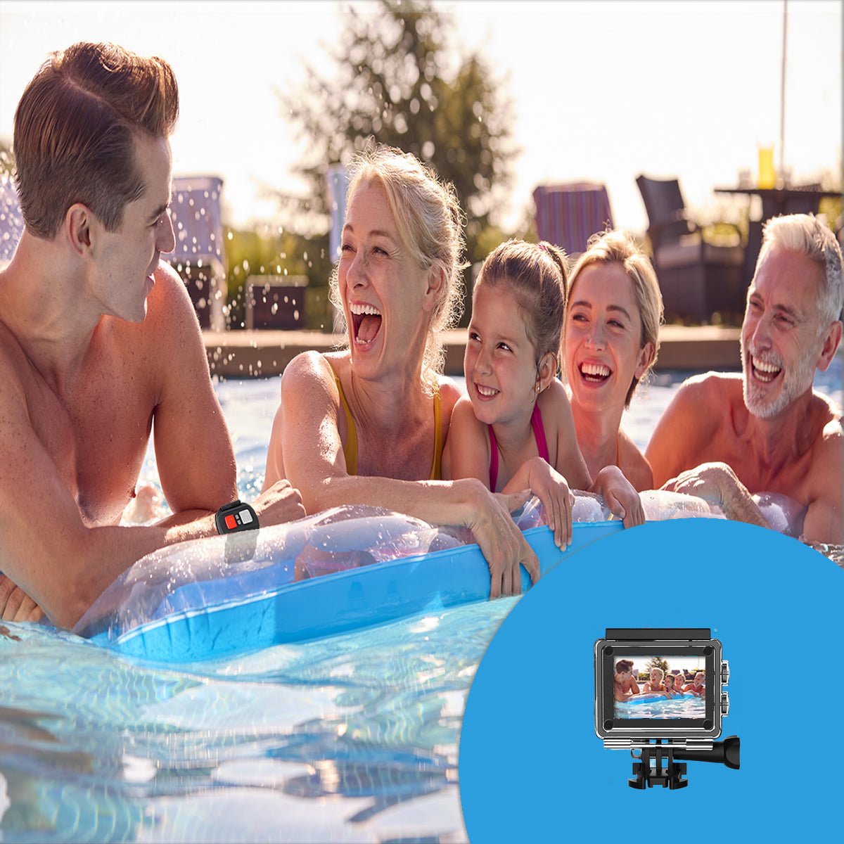 Caméra WiFi UHD étanche 4K + télécommande - deslyshopping
