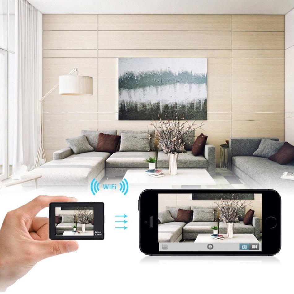 Caméra WiFi UHD étanche 4K + télécommande - deslyshopping