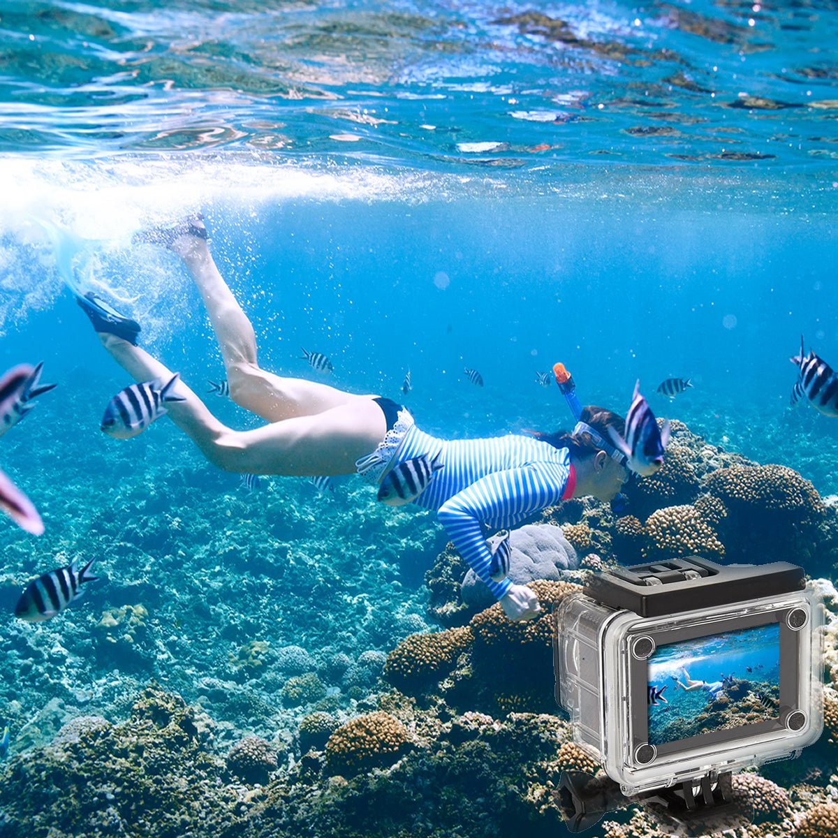 Caméra WiFi UHD étanche 4K + télécommande - deslyshopping