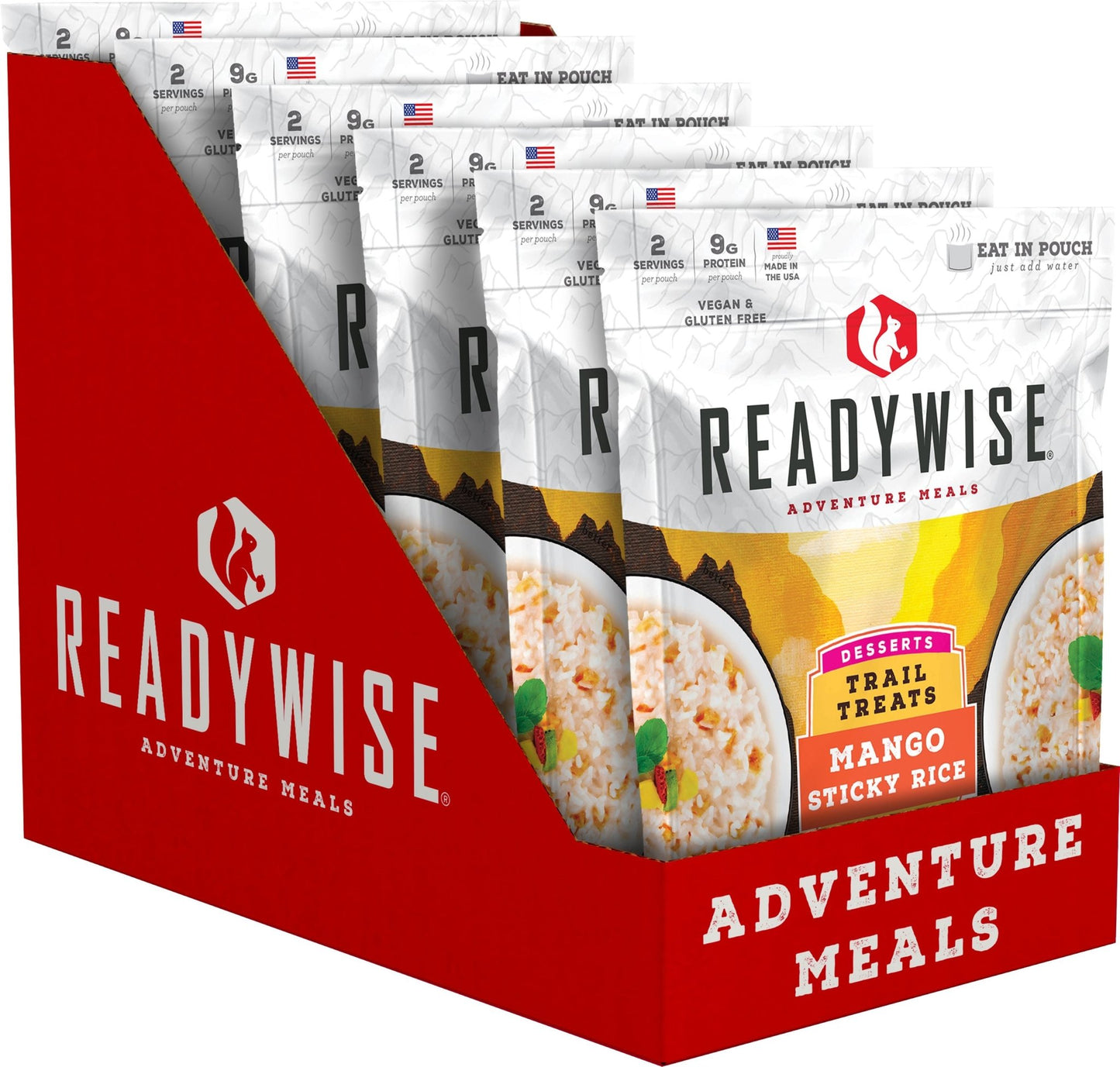 Case Trail Treats - Riz Gluant à la Mangue (6 Sachets) 🥭🍚 - deslyshopping