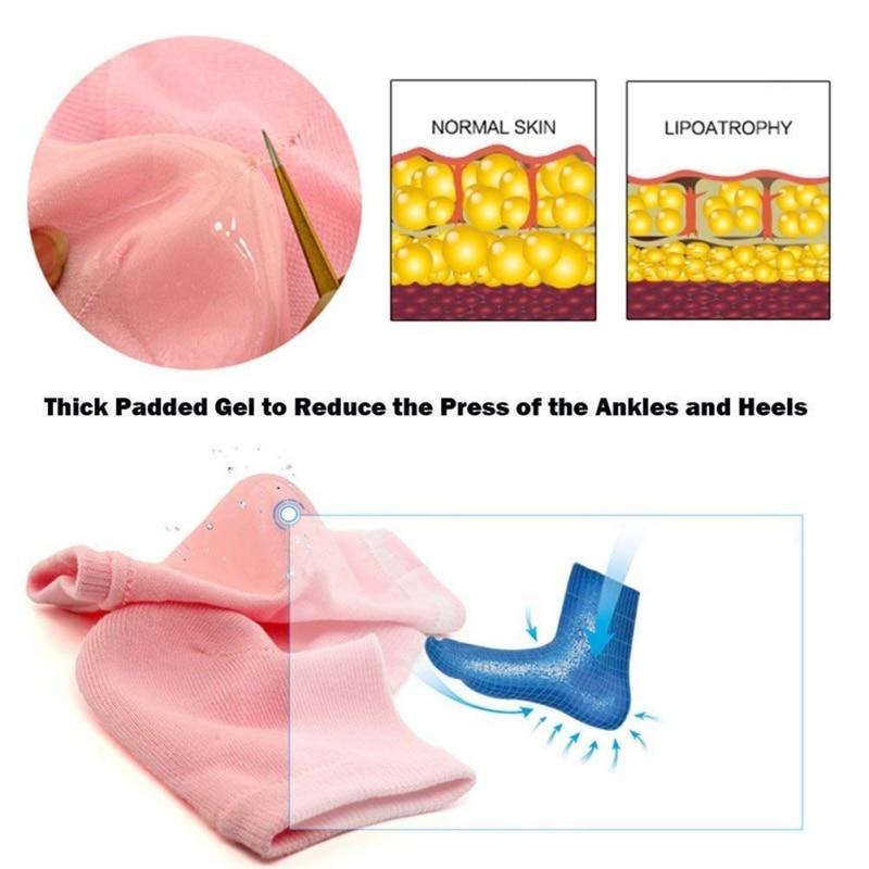 Chaussettes Hydratantes pour Talons Fissurés - deslyshopping