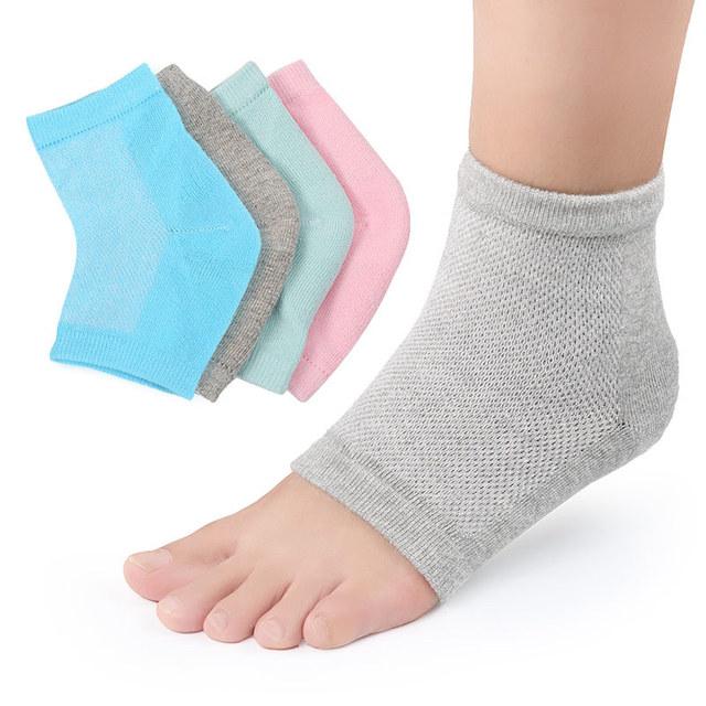 Chaussettes Hydratantes pour Talons Fissurés - deslyshopping