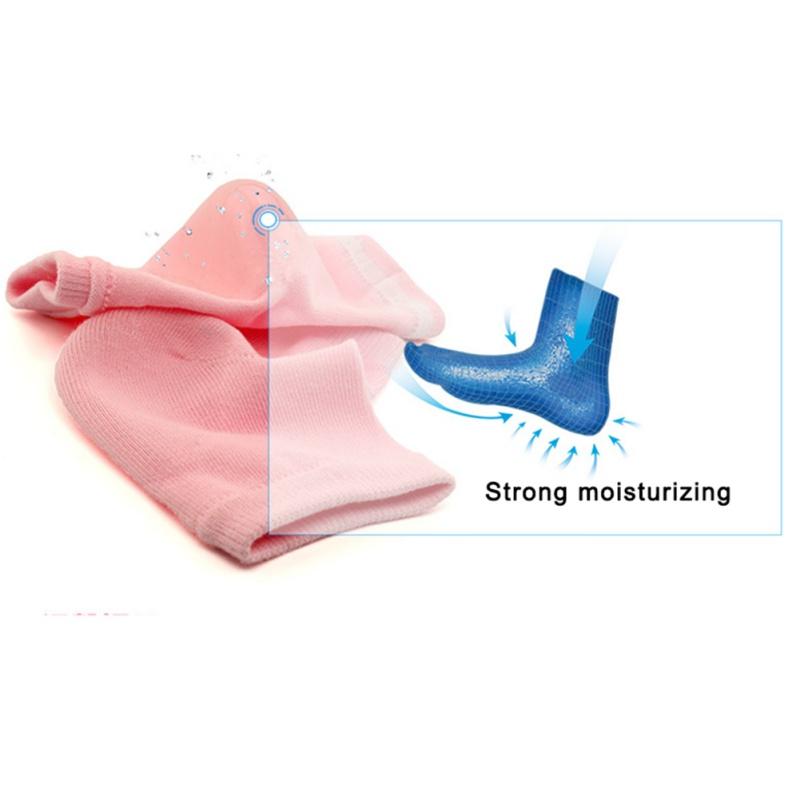 Chaussettes Hydratantes pour Talons Fissurés - deslyshopping