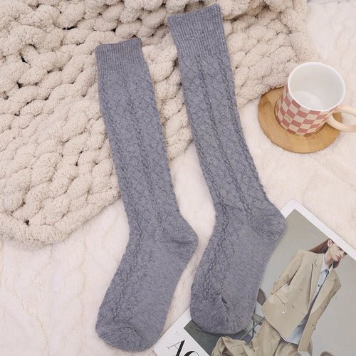 🧦 Chaussettes Longues en Laine et Cachemire - deslyshopping
