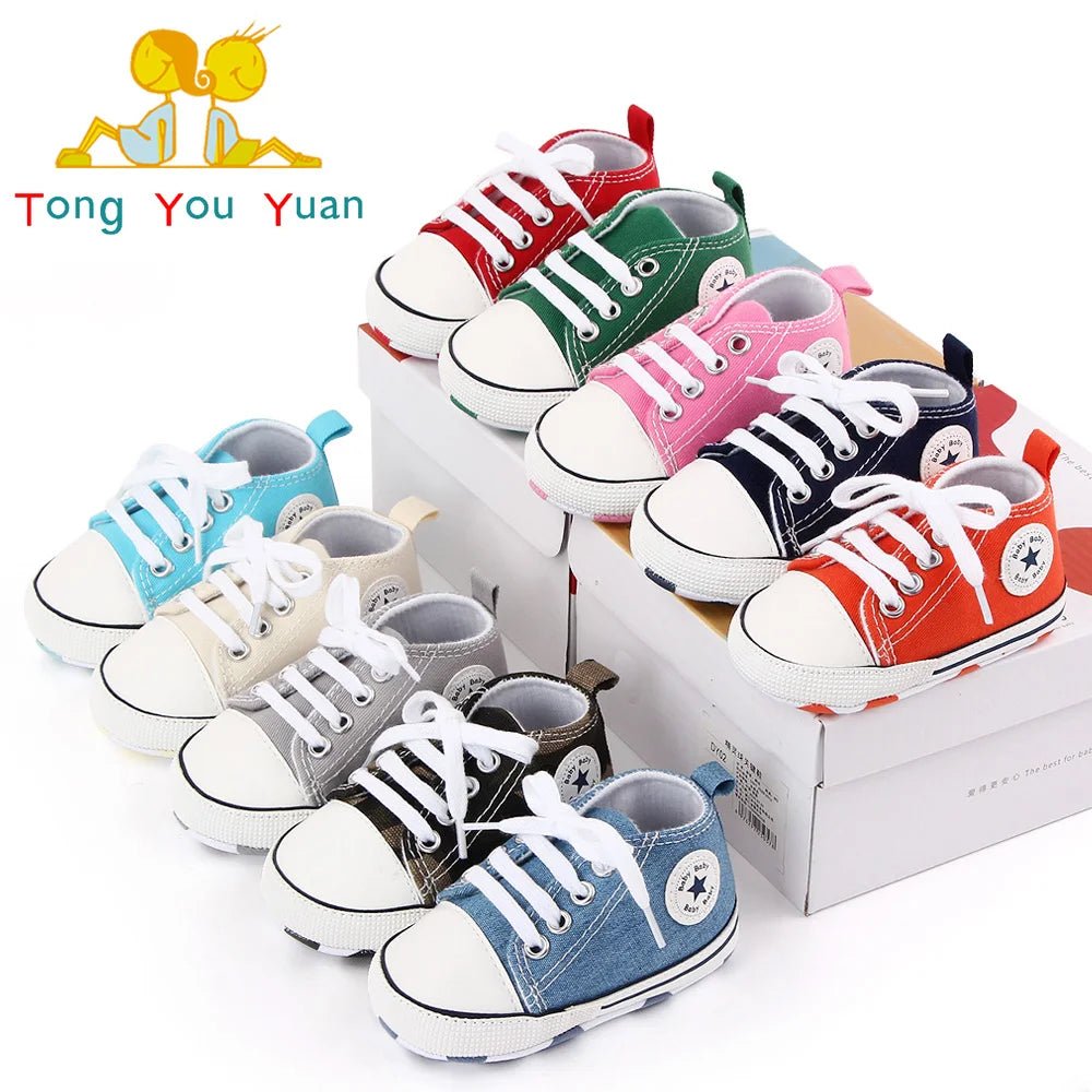 Chaussures Bébé Classiques en Toile - deslyshopping