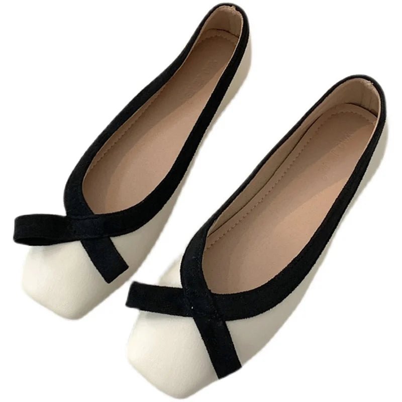 Chaussures Plates à Bout Carré - deslyshopping