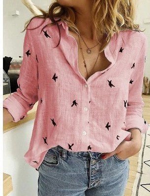 chemise en coton et lin - deslyshopping
