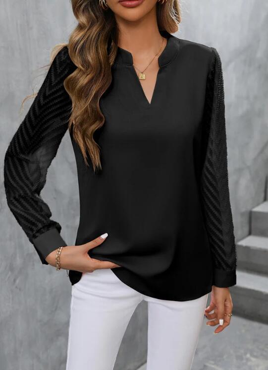 chemise en mousseline de soie femme - deslyshopping
