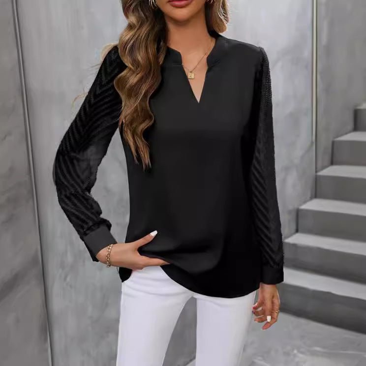 chemise en mousseline de soie femme - deslyshopping