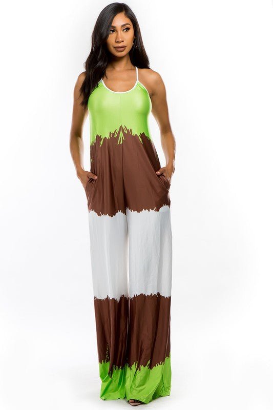 COMBINAISON SEXY À IMPRIMÉS MULTIPLES - deslyshopping