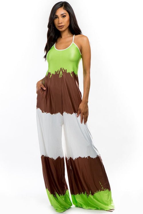 COMBINAISON SEXY À IMPRIMÉS MULTIPLES - deslyshopping