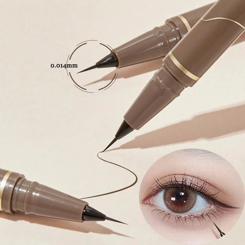 Crayon Eyeliner Ultra Fin Noir Brun pour Cils Inférieurs - deslyshopping