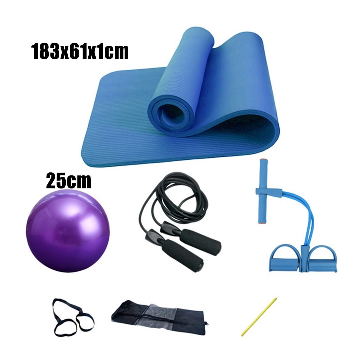 Ensemble de 5 Exercices de Yoga et de Fitness de Luxe 🧘♀️💪 - deslyshopping