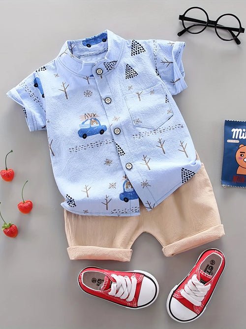 Ensemble Short imprimé - deslyshopping