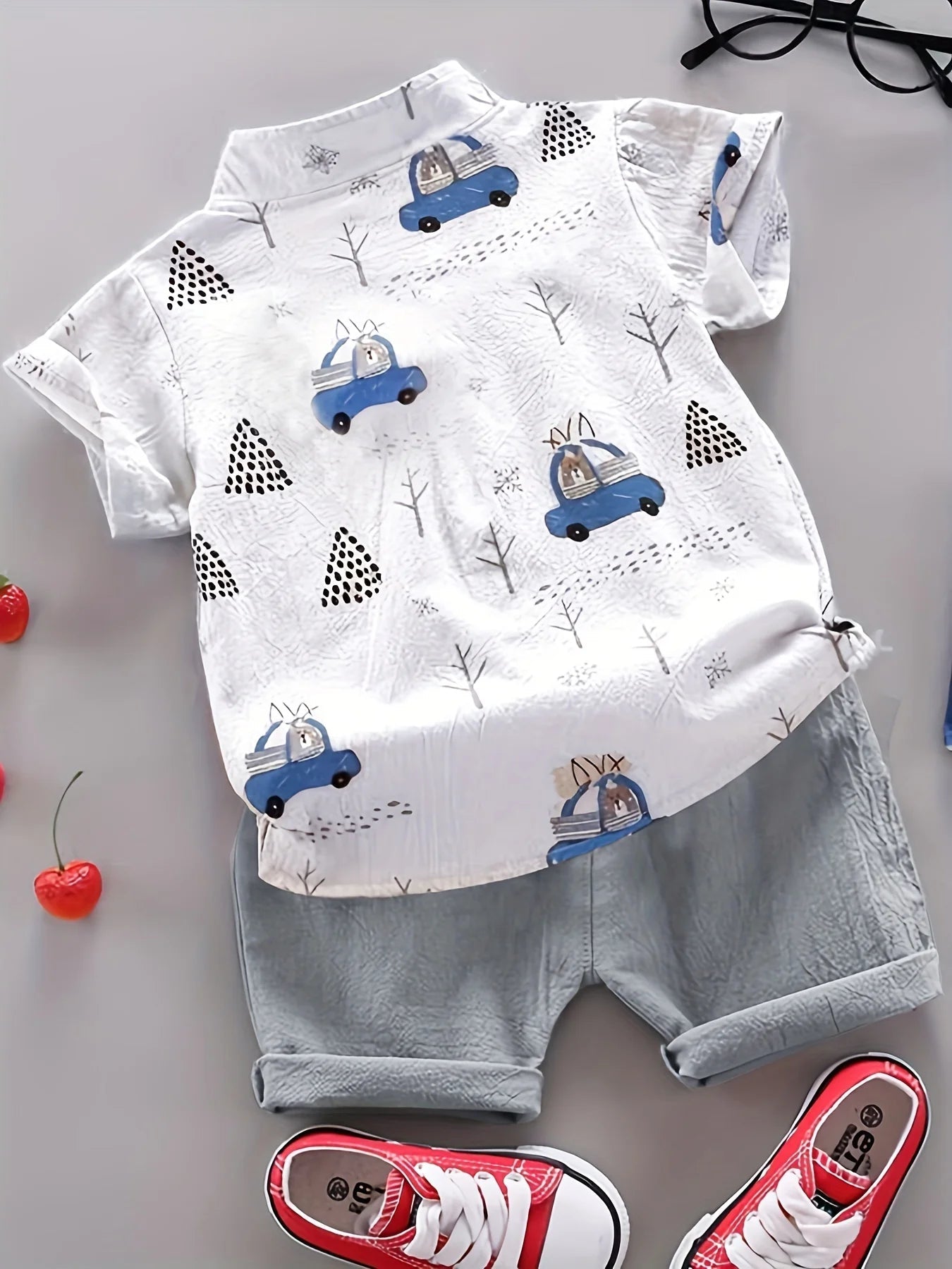Ensemble Short imprimé - deslyshopping