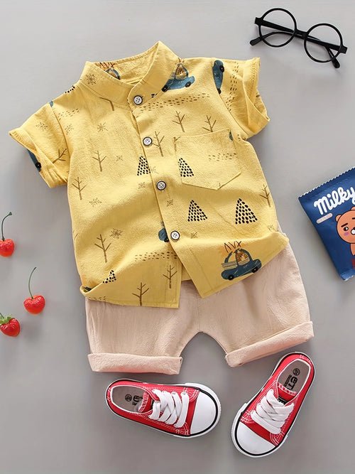 Ensemble Short imprimé - deslyshopping