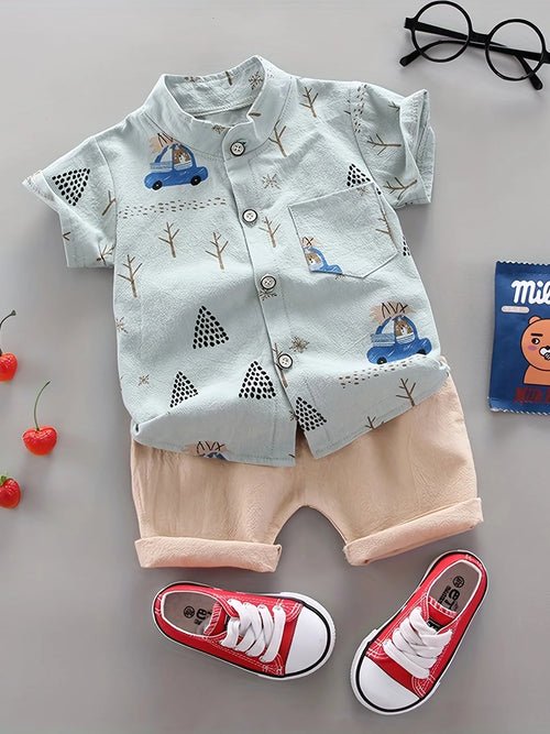 Ensemble Short imprimé - deslyshopping