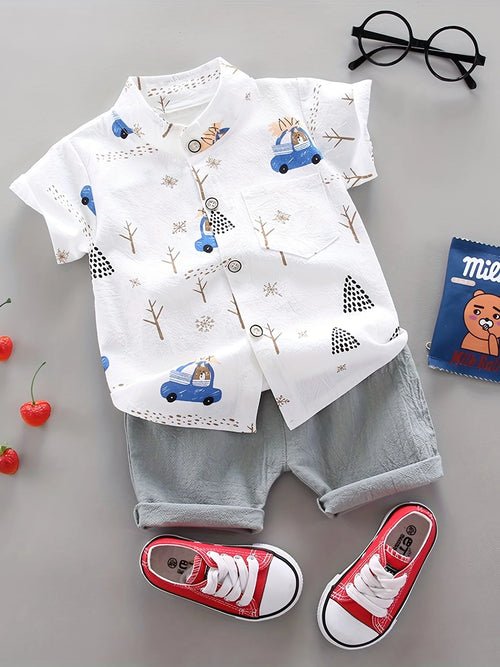 Ensemble Short imprimé - deslyshopping