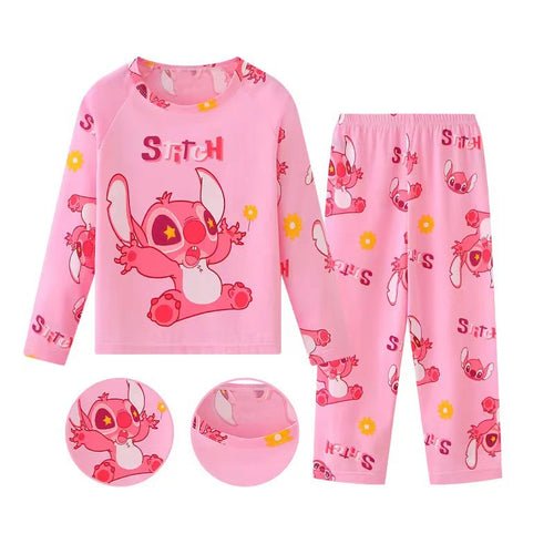 Ensembles de Vêtements de Printemps pour Enfants - Stitch & Angel 🌙 - deslyshopping