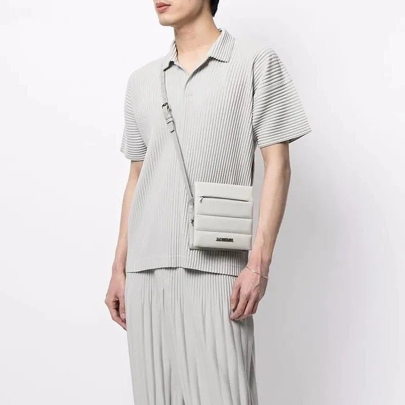 Haut Ample en Tissu Plissé Miyake - deslyshopping
