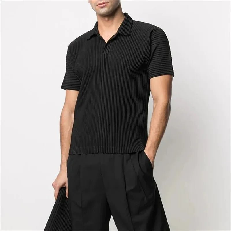 Haut Ample en Tissu Plissé Miyake - deslyshopping
