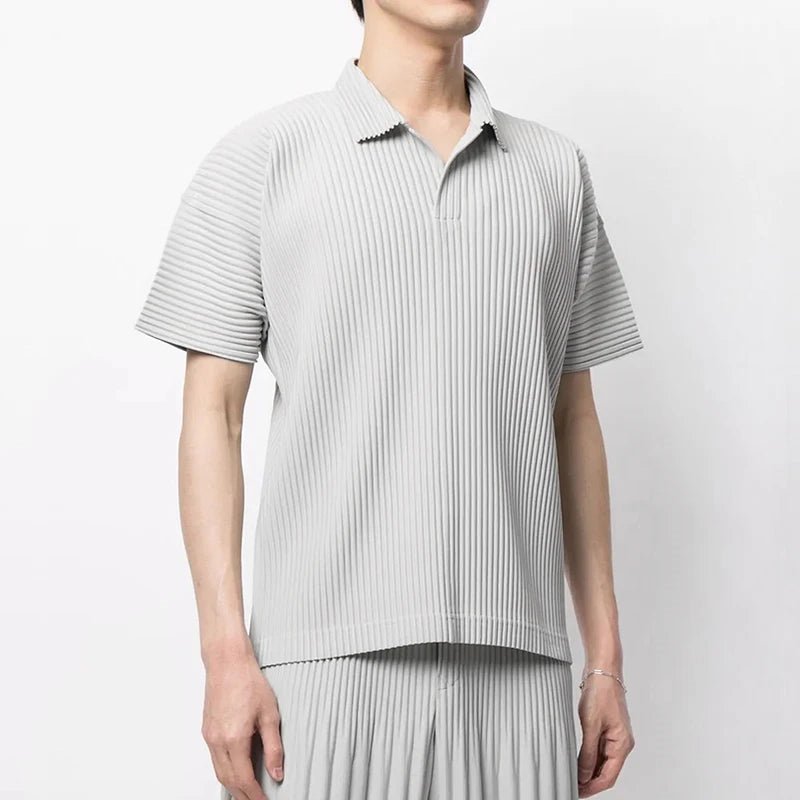 Haut Ample en Tissu Plissé Miyake - deslyshopping