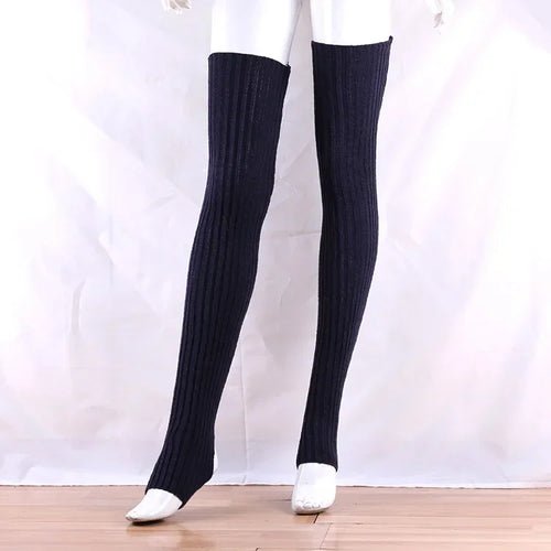Jambières d’Hiver Chaudes en Tricot Extensible - deslyshopping