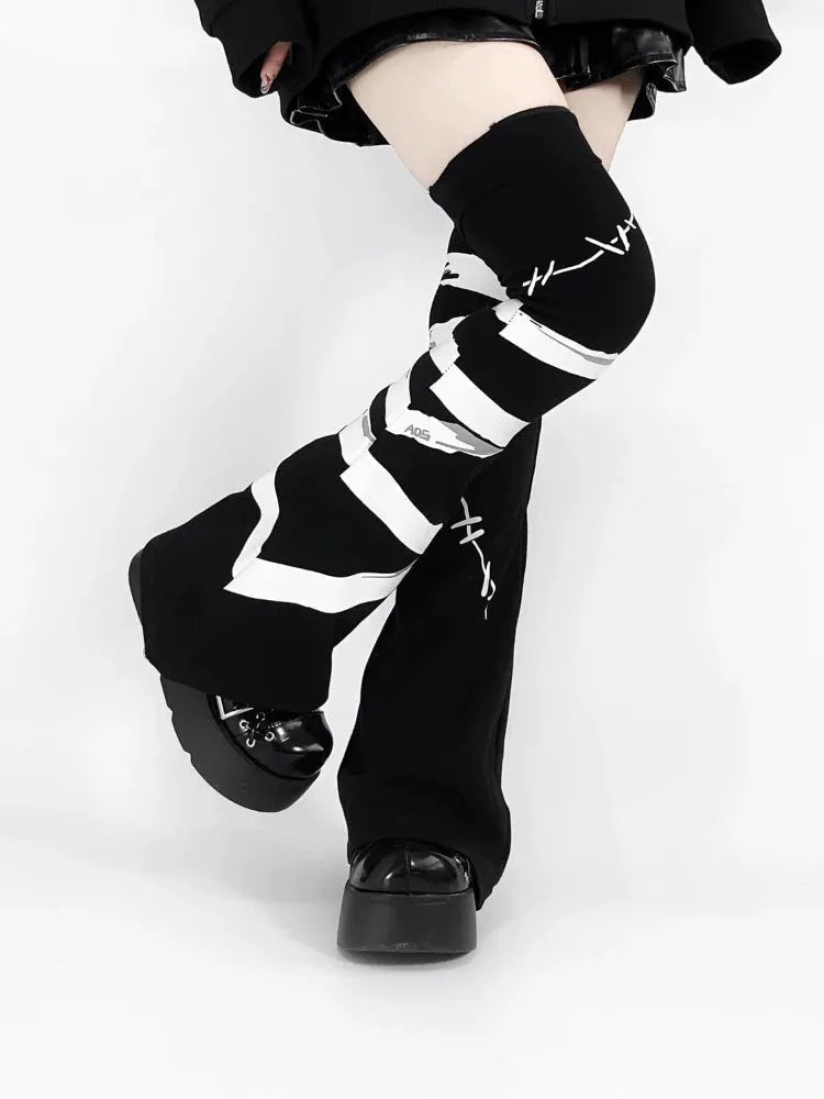 🧦 Jambières Japonaises Y2K Style Lolita Kawaii - deslyshopping