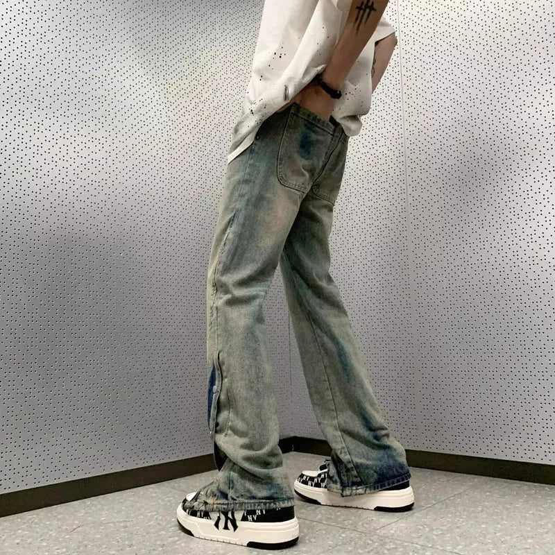 👖 Jeans Évasé Baggy - deslyshopping