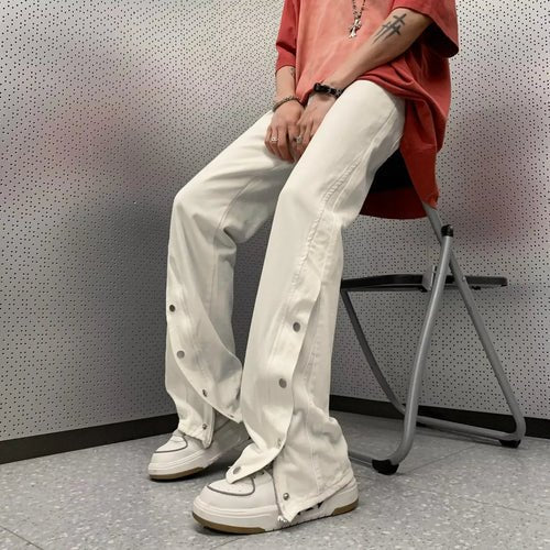 👖 Jeans Évasé Baggy - deslyshopping