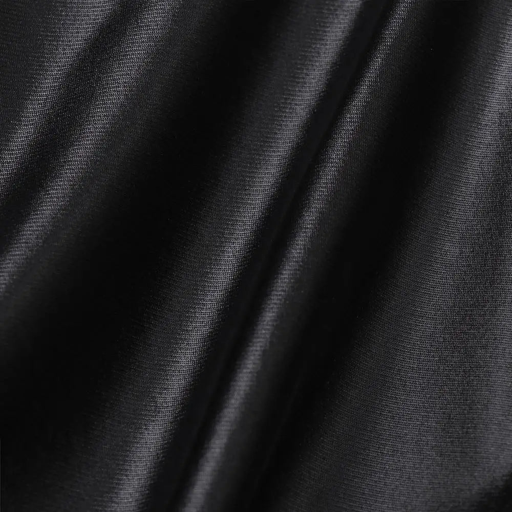 Jupe en Cuir Noir Classique - deslyshopping